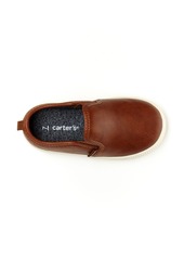 Carter's Toddler Boys Ricky Casual Slip On Leather Shoe - Brown