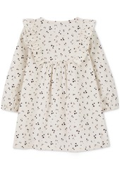 Carter's Toddler Girl Floral Corduroy Dress - Ivory