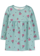 Carter's Toddler Girls Cotton Floral Jersey Dress - Floral (97