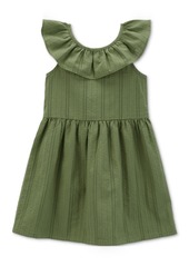 Carter's Toddler Girls Seersucker Woven Dress - Green