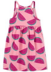Carter's Toddler Girls Watermelon-Print Cotton Tank Dress - Pink