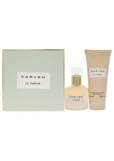 Le Parfum by Carven for Women - 2 Pc Gift Set 1.66oz EDP Spray, 3.33oz Perfume Body Milk