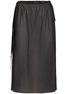 Carven Mesh Midi Skirt