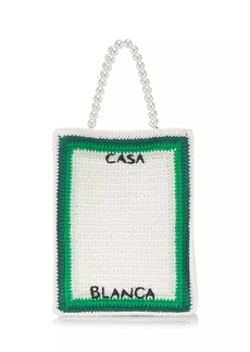 Casablanca Atlantis Beaded Crochet Bag