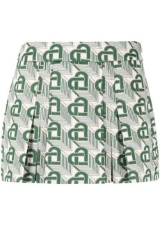 CASABLANCA Monogram mini skirt
