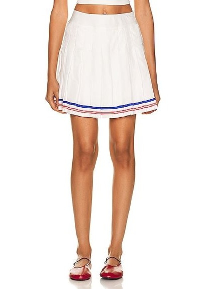 Casablanca Printed Tennis Skirt