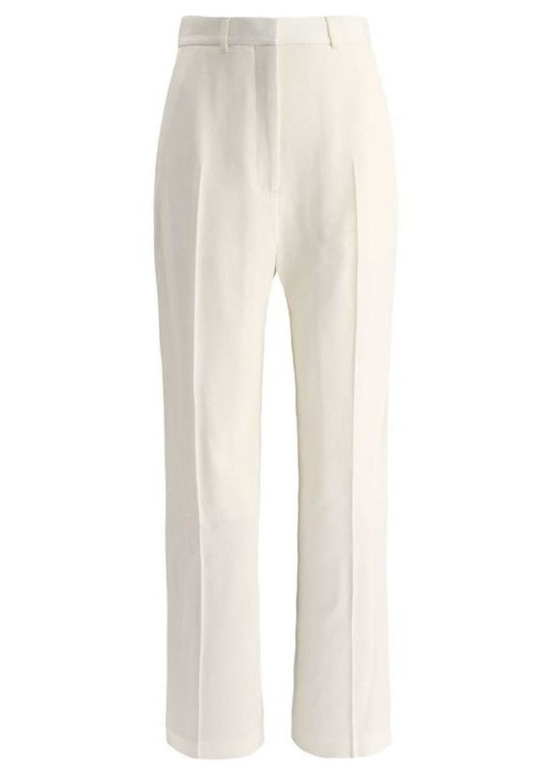CASABLANCA Viscose and silk tailored trousers