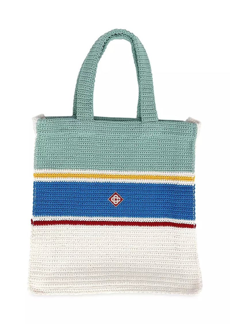 Casablanca Cotton Crochet Tote Bag