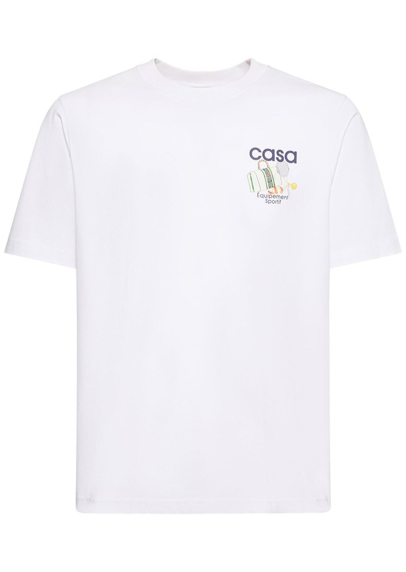 Casablanca Equipement Sportif Cotton T-shirt