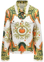 Casablanca Printed Les Oranges Cotton Denim Jacket