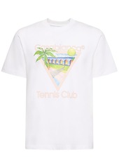 Casablanca Tennis Club Organic Cotton T-shirt