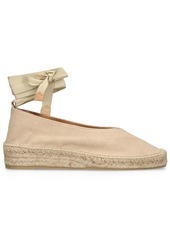 Castañer 40mm Gea Cotton Espadrille Wedges