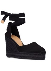 Castañer 80mm Carina Canvas Espadrille Wedges