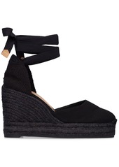 Castañer 80mm Carina Canvas Espadrille Wedges