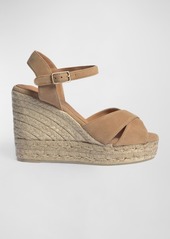 Castañer Blaudell Canvas Wedge Espadrille Sandals