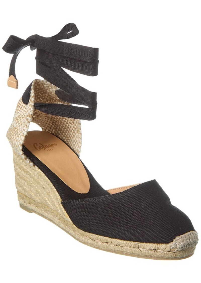 Castañer Carina 80 Canvas Wedge Espadrille