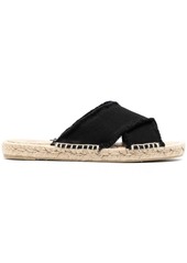 Castañer crossover strap espadrilles