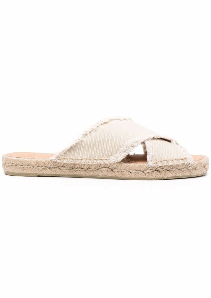 Castañer crossover-strap flat espadrilles