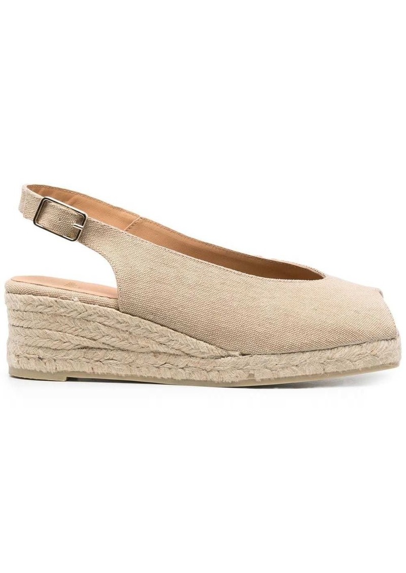 Castañer Dosalia slingback wedge espadrilles