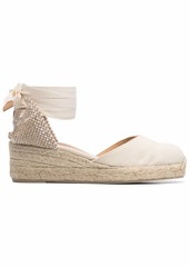 Castañer lace-up wedge espadrilles