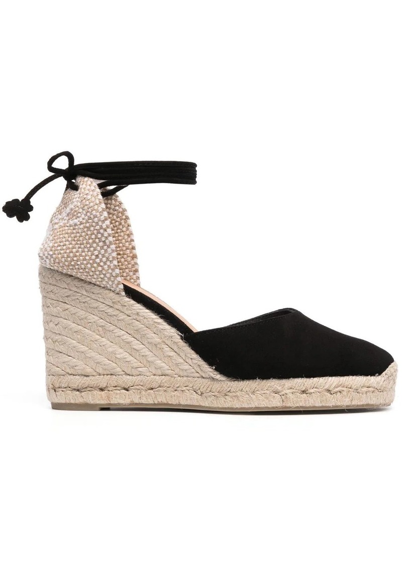 Castañer suede platform espadrilles