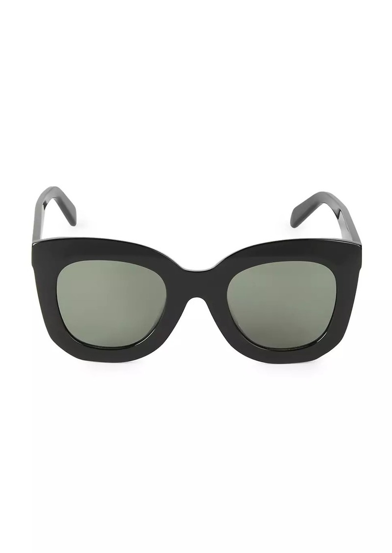 Celine 49MM Round Cat Eye Sunglasses