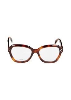 Celine 54MM Rectangle Eyeglasses