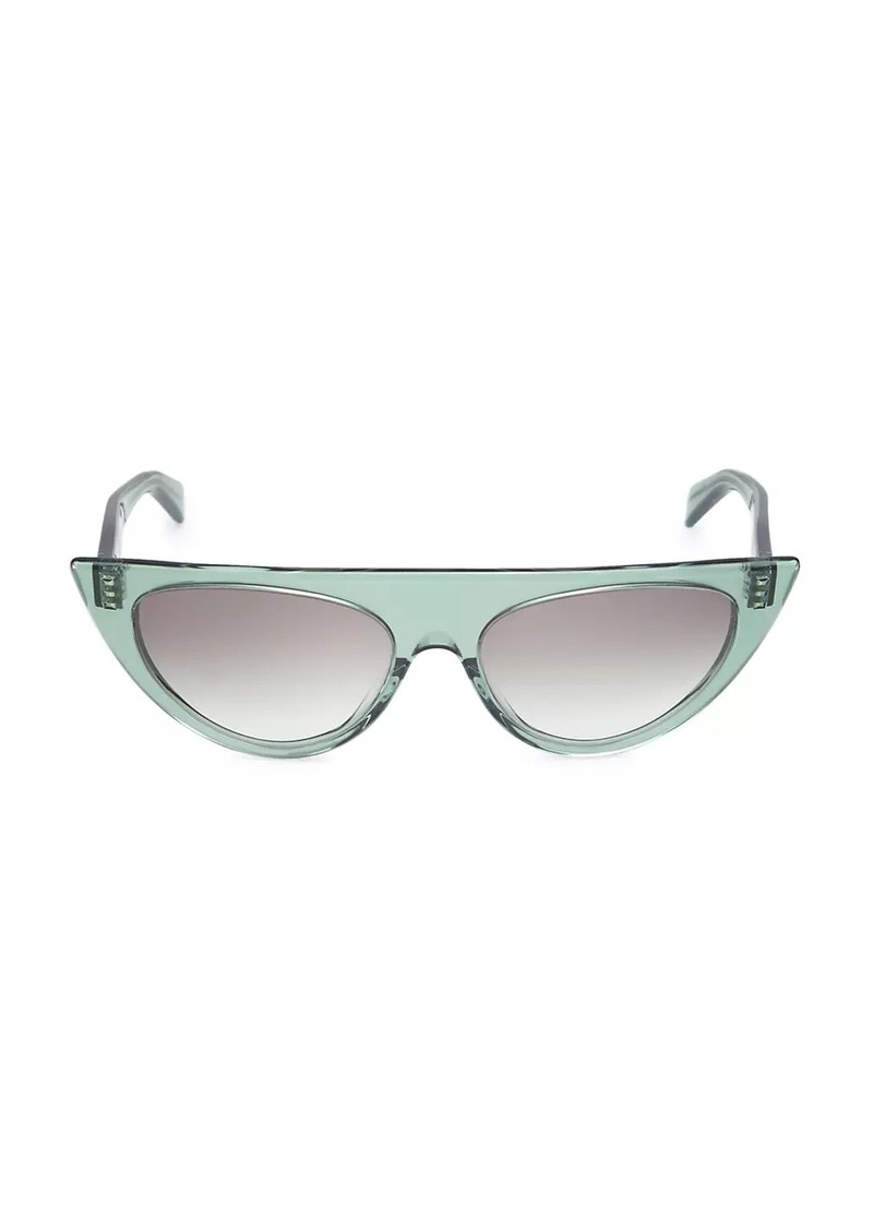 Celine 56MM Flat-Top Geometric Sunglasses
