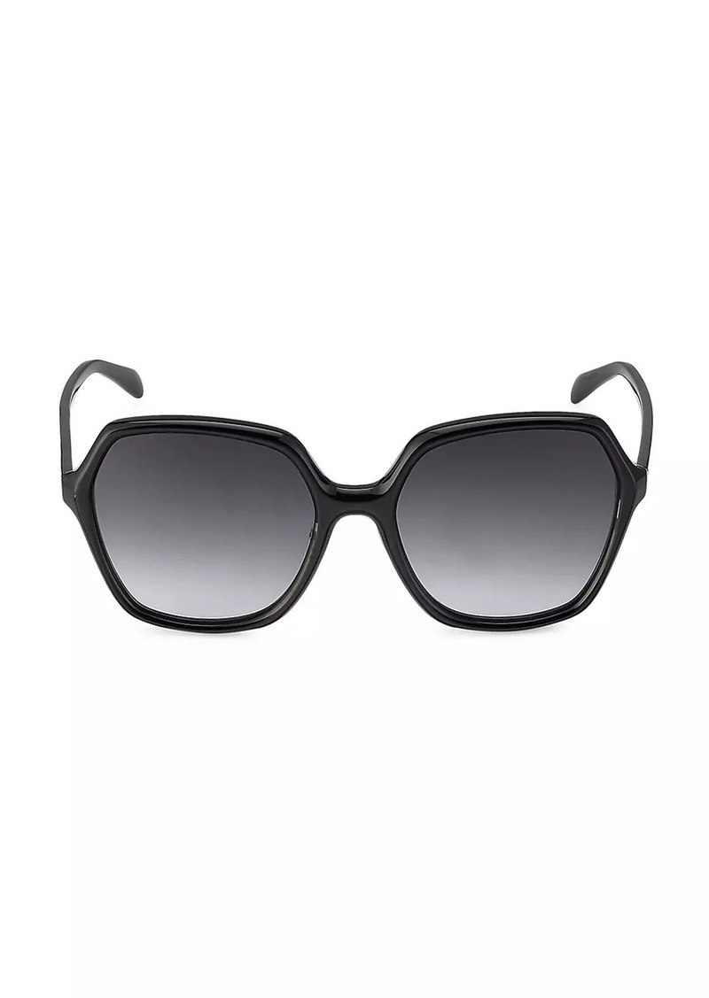 Celine 58MM Geometric Sunglasses