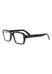 Celine Bold 3 Dots 49MM Rectangular Eyeglasses