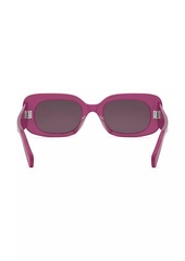 Celine Bold 3 Dots 51MM Rectangular Sunglasses