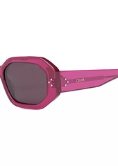 Celine Bold 3 Dots 52MM Geometric Sunglasses