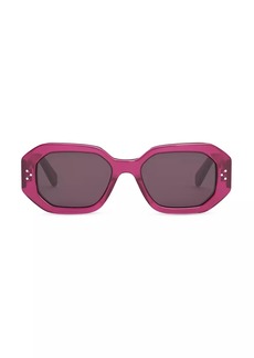 Celine Bold 3 Dots 52MM Geometric Sunglasses