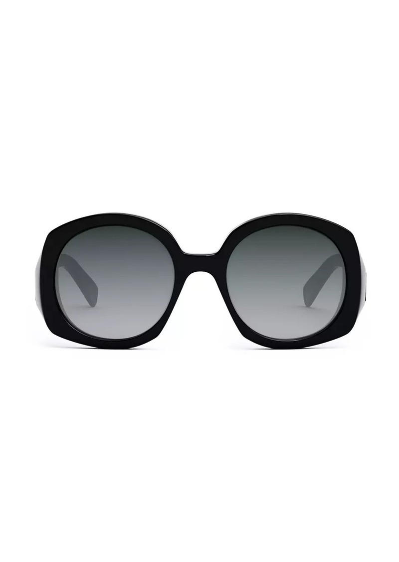 Celine Bold 3 Dots 53MM Round Sunglasses