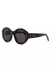 Celine Bold 3 Dots 53MM Round Sunglasses