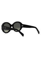 Celine Bold 3 Dots 53MM Round Sunglasses