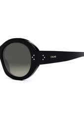 Celine Bold 3 Dots 53MM Round Sunglasses