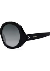 Celine Bold 3 Dots 53MM Round Sunglasses