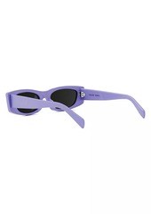 Celine Bold 3 Dots 55MM Geometric Sunglasses