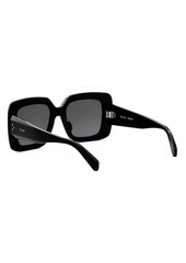Celine Bold 54MM Square Sunglasses