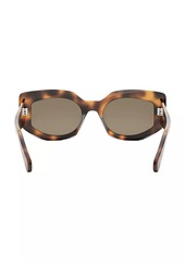 Celine Bold Three Dots 54MM Butterfly Sunglasses