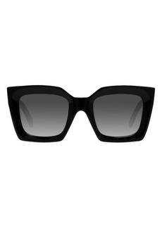 CELINE 51mm Polarized Square Sunglasses
