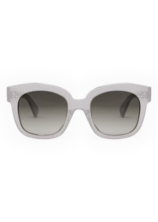 CELINE 54mm Square Sunglasses