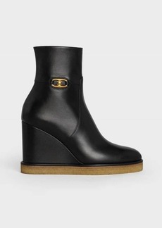Celine 80mm Wedge Ankle Boot