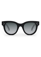 CELINE Bold 3 Dots 48mm Square Sunglasses