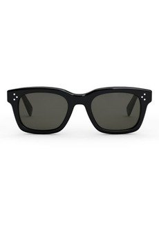 CELINE Bold 3 Dots 50mm Square Sunglasses