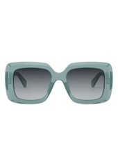 CELINE Bold 3 Dots 54mm Square Sunglasses