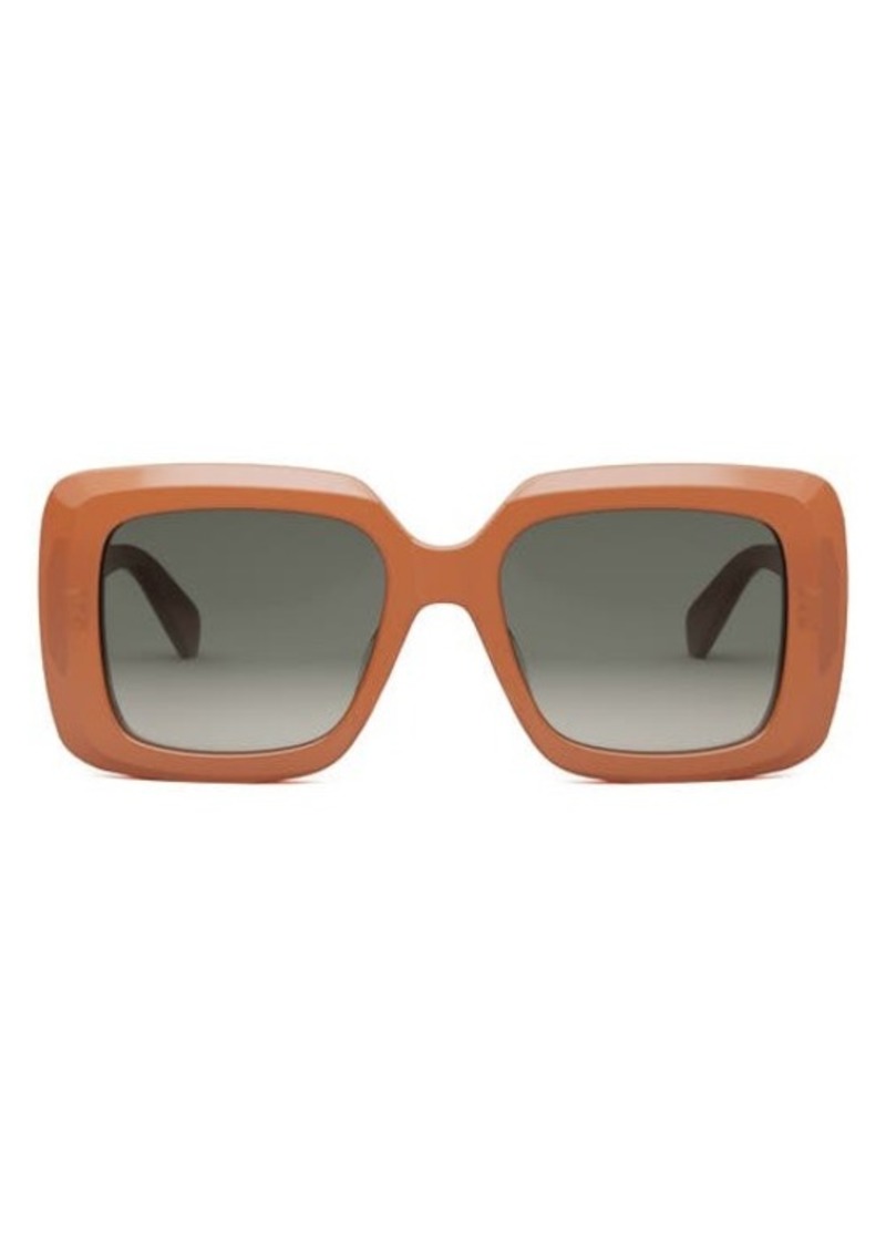 CELINE Bold 3 Dots Square Sunglasses
