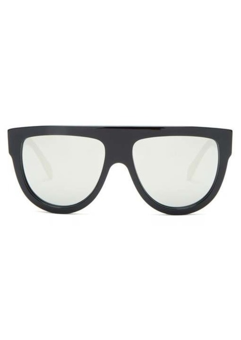 celine 60mm flat top sunglasses