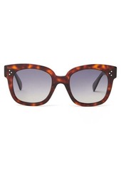 Celine Eyewear Square tortoiseshell-acetate sunglasses